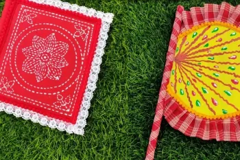 ۲ ایده خلاقانه برای ساخت بادبزن دستی با مقوا!