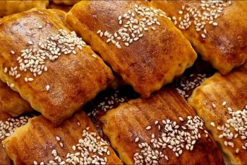 طرز تهیه نان چای نرم قزوین / نان چای نرم و خوشمزه و راحت با تمام نکات