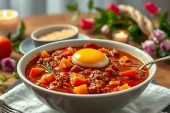 طرز تهیه پامادور خورش یا خورش گوجه شمالی : غذای خوش طعم گیلانی