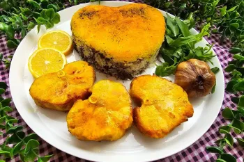 این غذای سالم پایه ی ثابت سفره مون شده غذای کاملا سالم و بدون روغن !!!