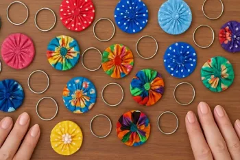 ایده ای خلاقانه با پارچه های اضافی: ساخت و فروش ۵۰ عدد