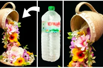 ایده های خلاقانه برای هدیه دادن با فنجان چای شناور پر از گل!