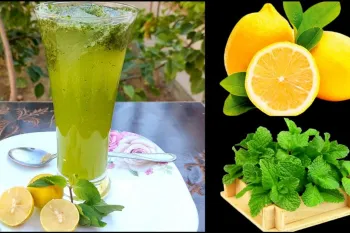 شربت نعنا و لیموترش: نوشیدنی خنک تابستانی