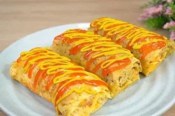 من هرگز سیب زمینی به این خوشمزگی نخورده بودم طرز تهیه رولت سیب زمینی با سبزیجات!