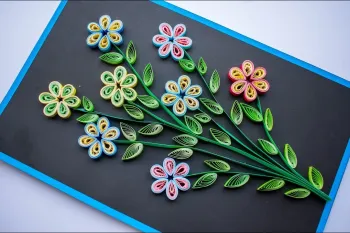 آموزش ساخت گل کوئیلینگ برای مبتدیان!