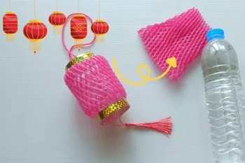 ساخت فانوس چینی زیبا از بطری آب بازیافتی!