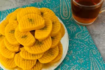 طرز تهیه حلوا بدون شربت / سنتی و خوشمزه