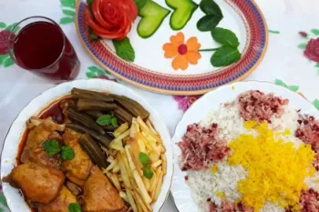 آموزش تهیه خورشت بامیه با مرغ مجلسی / صفر تا صد تهیه خورشت بامیه با مرغ و آشنایی با خواص درمانی