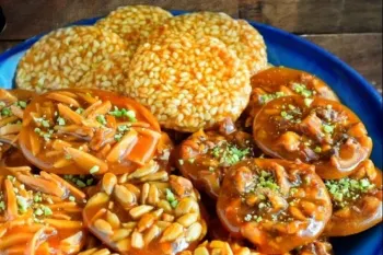 ۳ طرز تهیه ۴ مدل سوهان عسلی با تمام نکات مهم ، سوهان عسلی بدون فر و همزن!