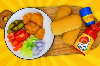 فقط با ۵ تا ماده غذایی به شام فوق العاده درست کن!