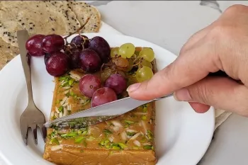 خوشمزه ترین و آسون ترین حلوا ارده رژیمی / بدون شکر بدون شیر خشک فقط با ۳ ماده