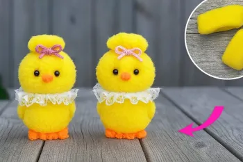 تبدیل کش موی ساده به جوجه های دوست داشتنی!