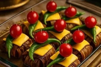 دلمه بادمجان ! این دلمه بادمجان متفاوت از اونی هست که دیدی نوش جان کنید ولذت ببرید
