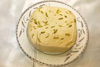 حلوا شکری با سه قلم مواد / آموزش حلوا ارده خانگی خوشمزه تر از بازاری