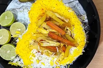 اگه فقط یک تکه مرغ و هویج داری این خوشمزه ترین غذای عمرت میشه طرز تهیه مرغ مخلوطی!