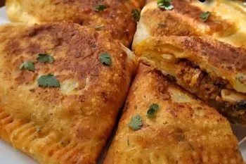 طرز تهیه پیراشکی فوق العاده نرم و خوشمزه / نرم و خوشمزه 30 دقیقه ای بپز