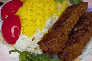 کباب تابه ای بدون روغن خوشمزه و آسان!