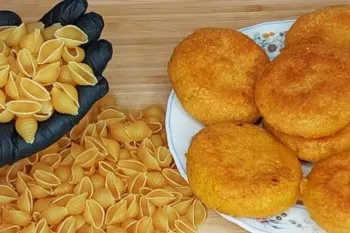 فقط با یه مشت ماکارونی یک غذای آسان در عین حال بسیار خوشمزه و لذیذ که آخرش باور نکردنیه!