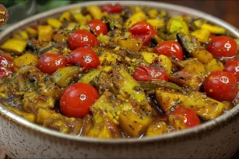 باورم نمیشه بادمجون و کدو اینجوری غوغا کنن ! یه غذای سریع که عاشقش میشی