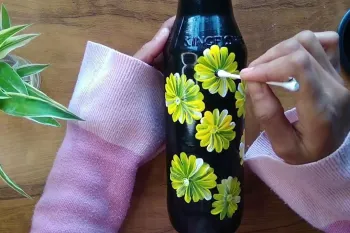 نقاشی ضربه ای با گوش پاک کن و ایده های خلاقانه برای مبتدیان!