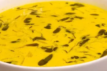 طرز تهیه غذای فوری و آسان و بدون گوشت خرفه قوروت!