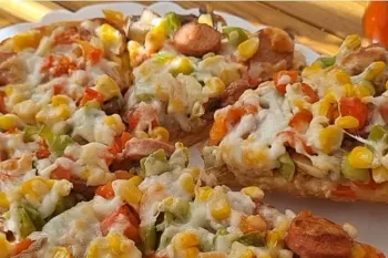 طرز تهیه پیتزا تا به ای با خمیر خانگی بدون ورز دادن و استراحت!