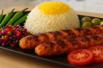 کباب مرغ تا به ای طلایی و زعفرانی مثل رستوران در خانه سریع، خوشمزه و نرم!