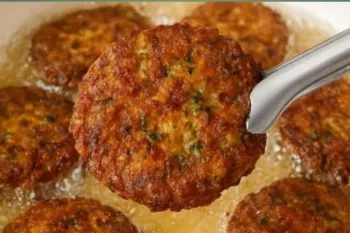 تنها کتلت بدون گوشت که طعمش خیلی شبیه گوشته غذای ساده و خوشمزه برای شام!