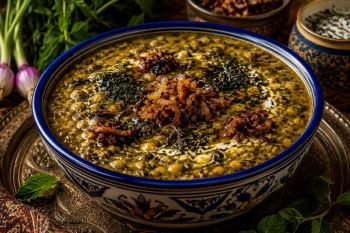 آش ترخینه کرمانشاه؛ دستور پخت آش لعابدار، مقوی و خوش طعم به سبک اصیل