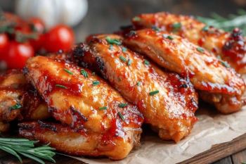 طرز تهیه کتف و بال باربیکیو خوشمزه به روش رستورانی؛ با سس غلیظ و طعم دودی و جذاب