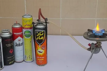 آموزش ساخت اجاق گاز چند سوخته برای کمپینگ،ساخت چراغ چندگانه سوز ارزان قیمت!