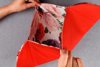 من این ایده را در یک فروشگاه هدایای مد دیدم / من به شما نشان خواهم داد که دوختن آن چقدر آسان است!
