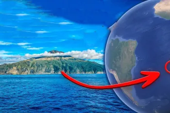 دورافتاده ترین جزیره جهان؛ فقط ۲۳۳ نفر اجازه ورود دارند ! (تریستان دا کونا)