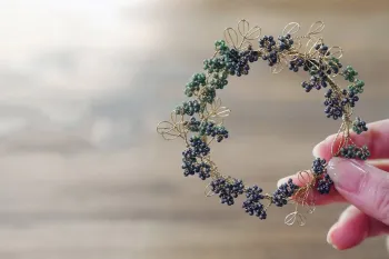 چطور با مهره و سیم یک حلقه گل مهره ای درست کنیم!