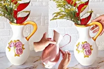 استفاده از گچ و مقوا برای ساخت دکوری! (فروش یا تزئین خانه تان بدون پول)