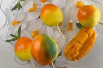 بستنی سه بعدی انبه رو خودتون درست کنید جای اینکه فیکشو بخرید!