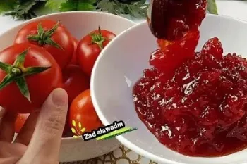 مربای گوجه فرنگی به روشی هوشمندانه و با جزئیاتی که قبلاً هرگز نشنیده اید!