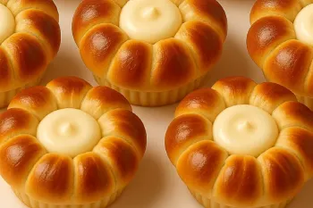 یک دستور پخت آسان برای نان پنیری بسیار نرم و خوشمزه!