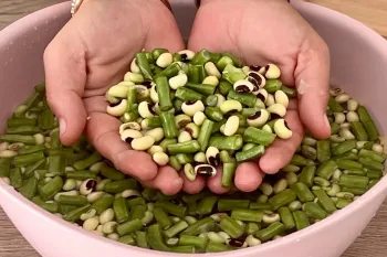 دستور پخت مادربزرگم برای درست کردن لوبیا چشم بلبلی!