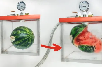 تایم لپس اتاق خلاء و حقایق جالب درباره خلاء!