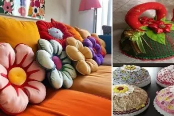 بیش از 50 ایده دوخت پارچه برای وقتی که حوصله تان سر رفته/دکوراسیون منزل!