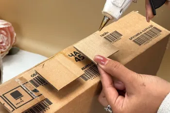 ایده ای باورنکردنی از یک جعبه کفش/ خیلی بهتر از فروشگاه خودتان بسازید!