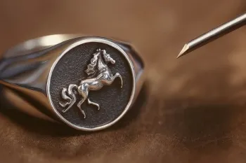 ساخت انگشتر اسب / از نقره خام تا یک اثر هنری!