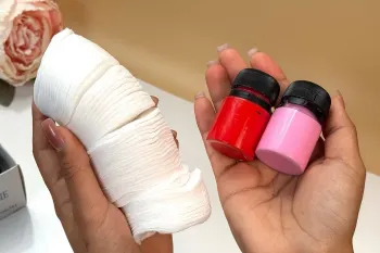 رنگ را با پنبه های گرد معمولی مخلوط کنید و از زیبایی این ایده شگفت زده خواهید شد!