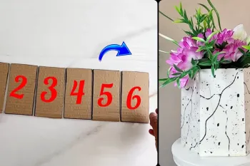 با گچ و مواد بازیافتی به خانه خود ظرافت ببخشید!