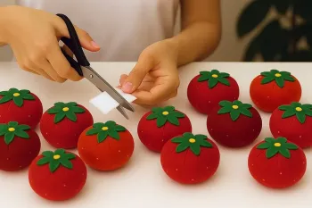ساخت عروسک نمدی بدون نیاز به چرخ خیاطی!