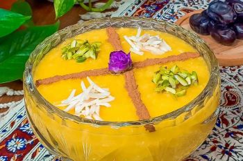 شله زرد مجلسی با رنگ طلایی و عطر زعفران؛ فوت وفن یک دستور آسان و بی دردسر