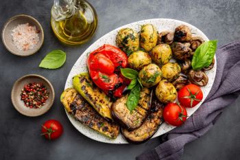 سبزیجات کبابی مجلسی بدون گوشت؛ یک غذای رنگارنگ و خوشمزه که همه عاشقش می شوند!