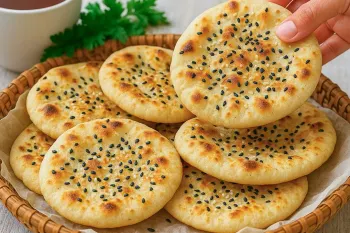 طرز تهیه نان سالم با یک فنجان بلغور جو دوسر و آب ! بدون آرد، بدون شکر، بدون چربی!