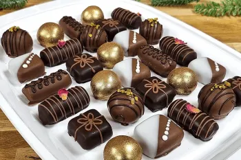 طرز تهیه ترافل شکلاتی با شیر / با دیدنش همه انگشت به دهان میمونن !